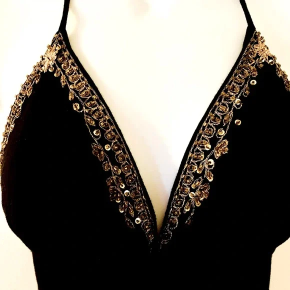 Lotta Stensson Embellished Halter Top - Picture 2 of 3